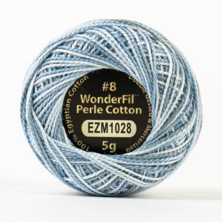 WonderFil Perle Cotton #8 | Artic Wind