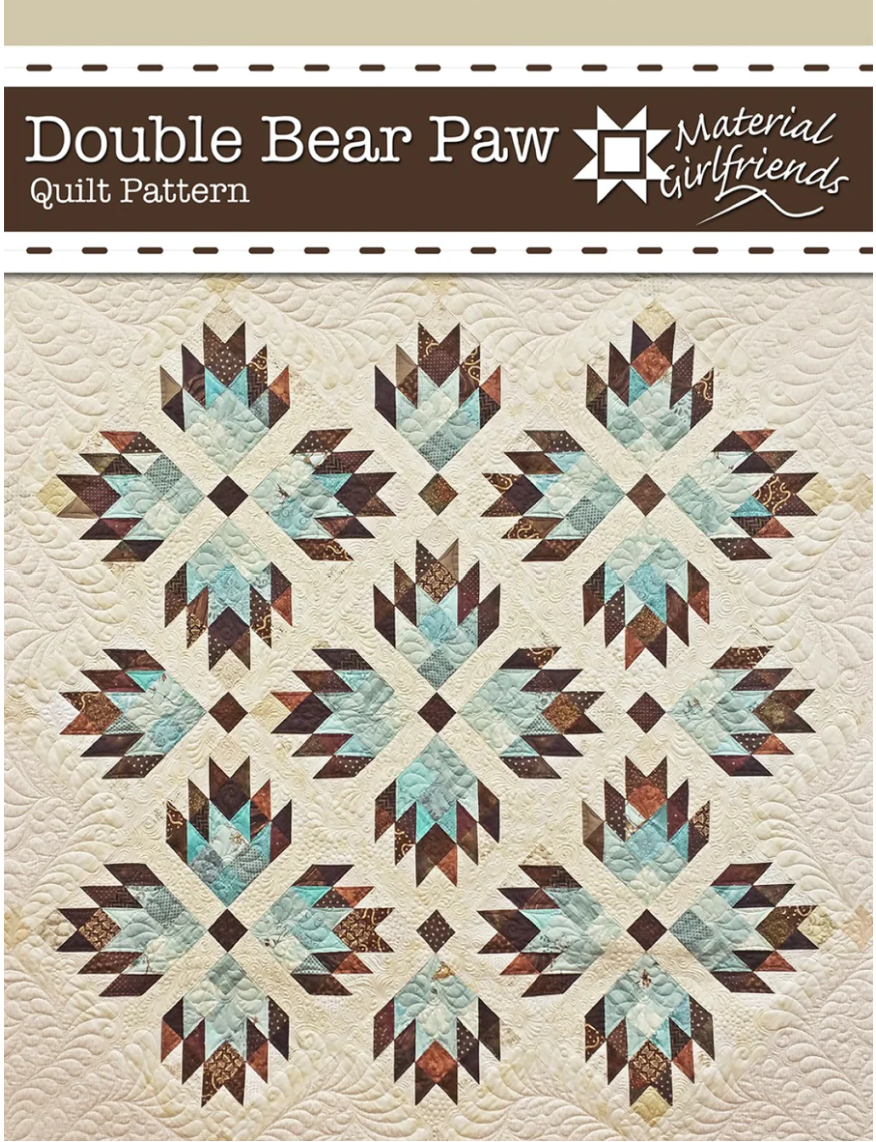 Double Bear Claw Quilt Pattern | Material Girlfriends