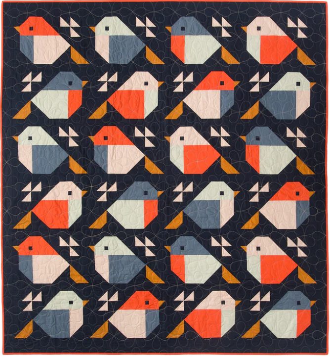 Sparrows Quilt Pattern | Pen & Paper