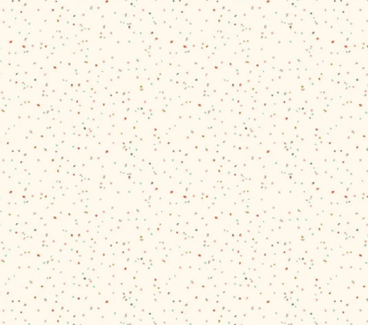 Festive Fauna Dots on Cream| Figo Fabrics | Rebecca Elfast