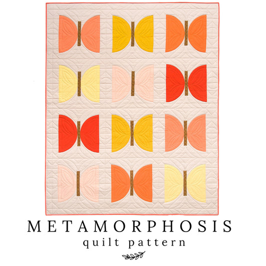 Metamorphosis Quilt PAPER Pattern by Lo & Behold Stitchery
