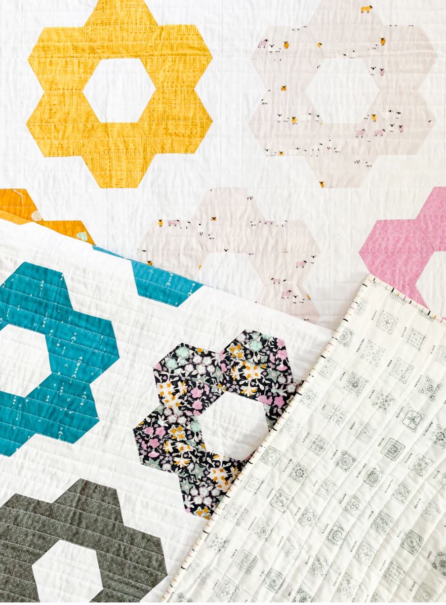 Hexi Blooms | Cotton and Joy Pattern