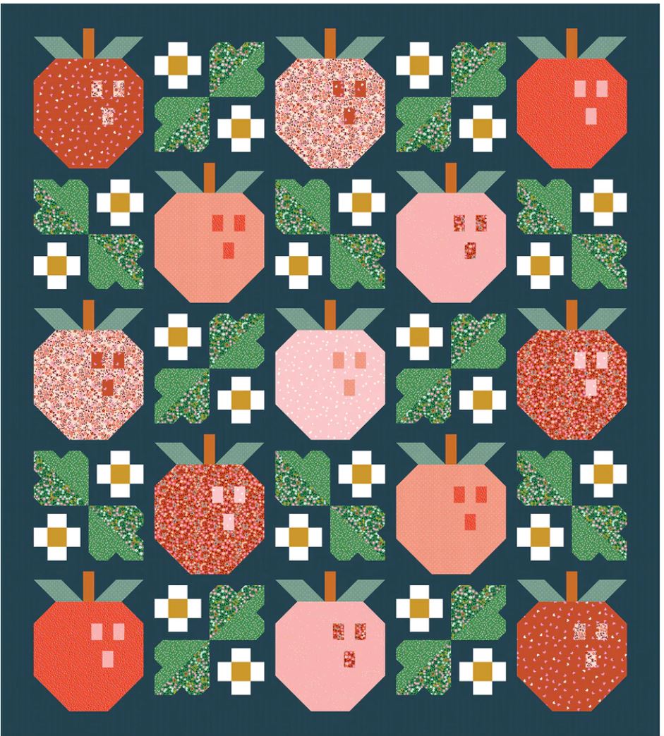 Pineberry Quilt Patter | Pen and Paper Pattern