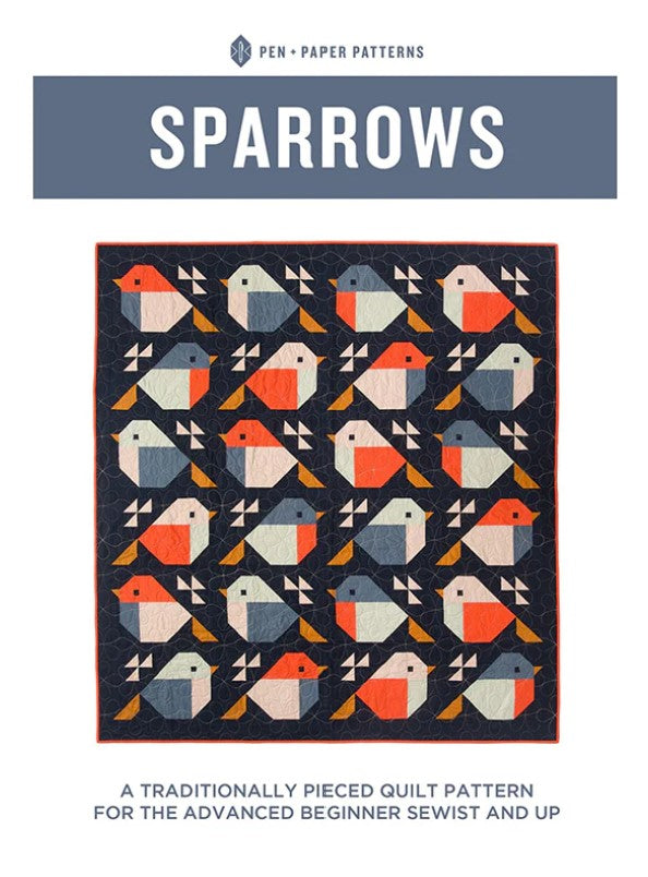 Sparrows | Pen and Paper Pattern